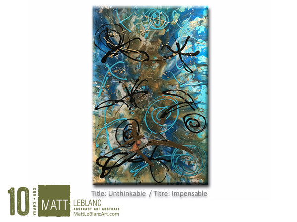 Portfolio - Unthinkable by Matt LeBlanc Art-24x36