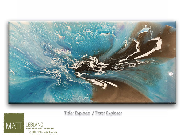 Portfolio - Explode by Matt LeBlanc Art-24x48