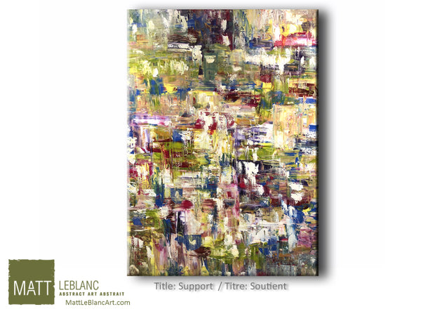Portfolio - Support by Matt LeBlanc Art-36x48
