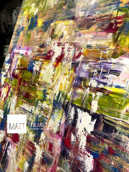 Portfolio - Support by Matt LeBlanc Art-36x48