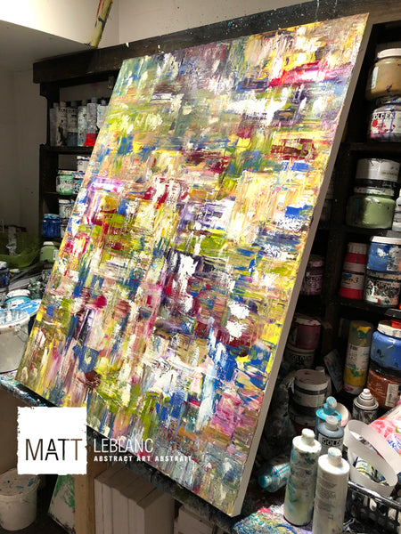 Portfolio - Support by Matt LeBlanc Art-36x48