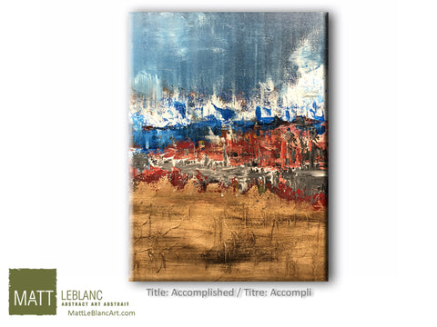 Portfolio - Accomplished by Matt LeBlanc Art-16x24