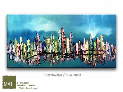 Portfolio - Intuitive by Matt LeBlanc Art-24x48