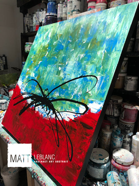 Portfolio - Encouraging by Matt LeBlanc Art-36x36