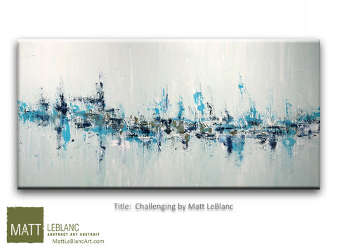 Portfolio - Challenging by Matt LeBlanc Art-30x60