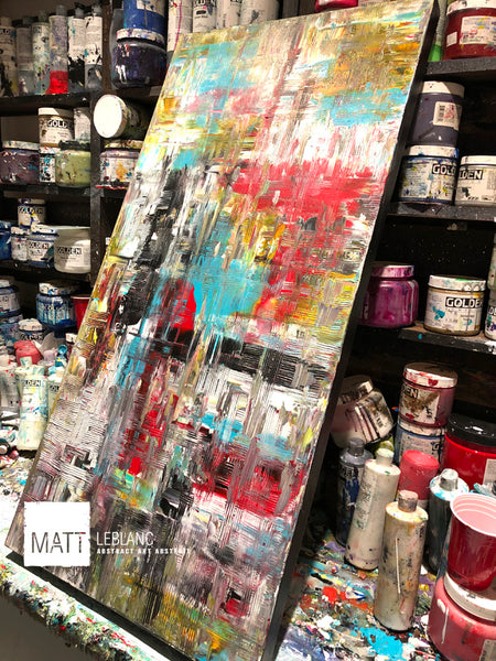 Portfolio - Cuddle by Matt LeBlanc Art-20x40