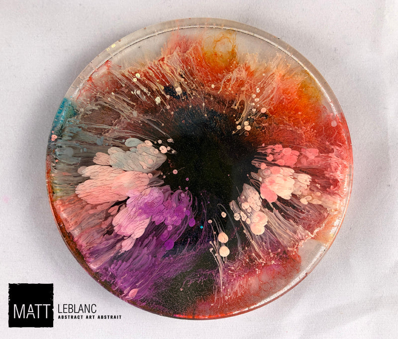 Matt LeBlanc Supernova Art - 3.5" round - 0074