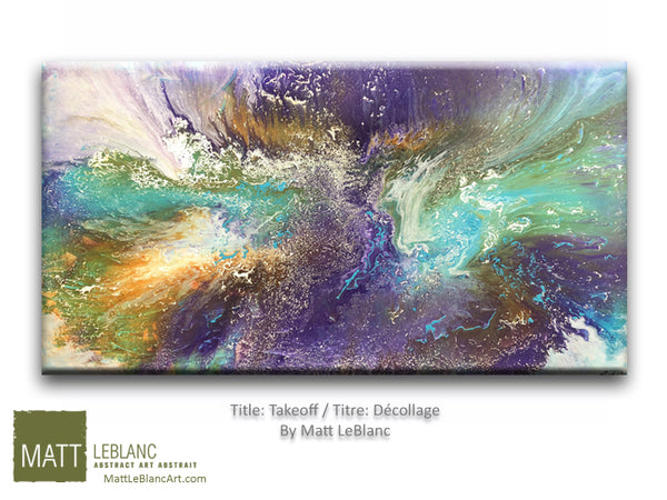 Portfolio - Takeoff by Matt LeBlanc Art-30x48