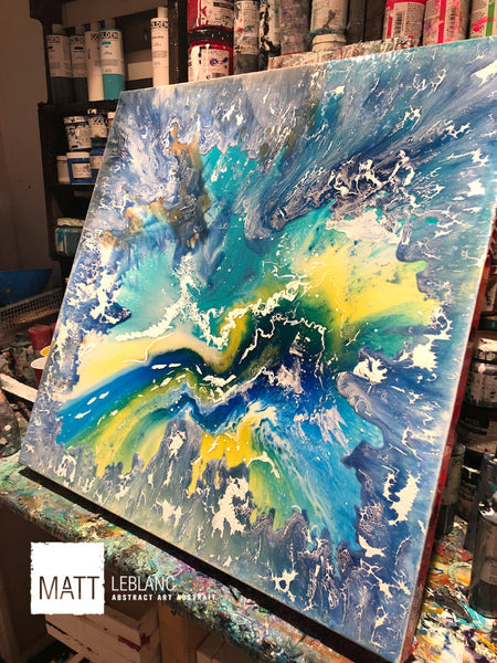 Portfolio - Tides by Matt LeBlanc Art-36x36