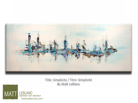 Portfolio - Simplicity by Matt LeBlanc Art-24x60