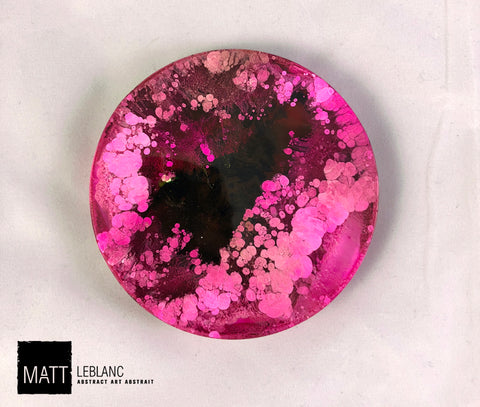 Matt LeBlanc Supernova Art - 3.5" round - 0078