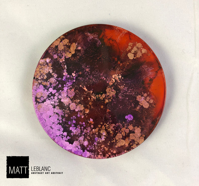 Matt LeBlanc Supernova Art - 3.5" round - 0079