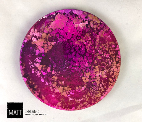 Matt LeBlanc Supernova Art - 3.5" round - 0084