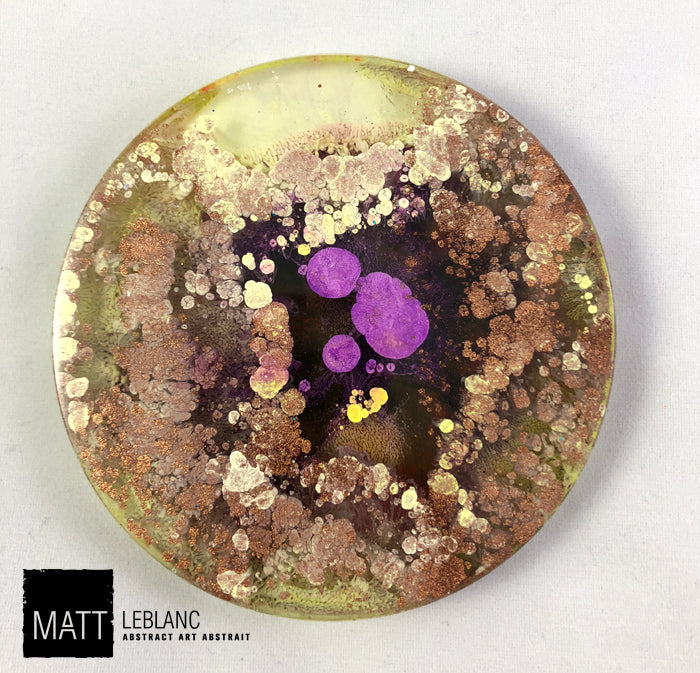 Matt LeBlanc Supernova Art - 3.5" round - 0085