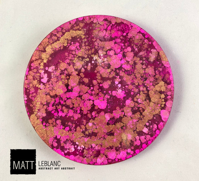 Matt LeBlanc Supernova Art - 3.5" round - 0089