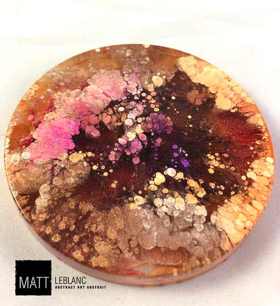 Matt LeBlanc Supernova Art - 3.5" round - 0090