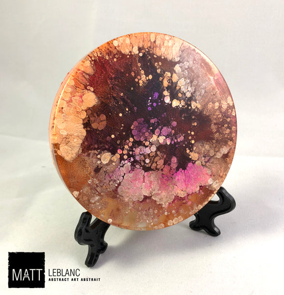 Matt LeBlanc Supernova Art - 3.5" round - 0090