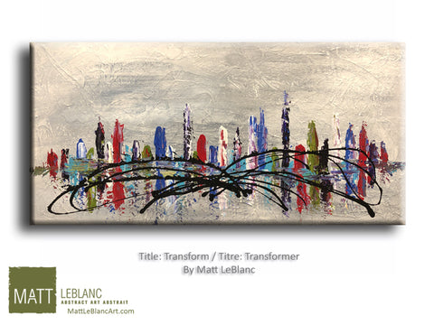 Portfolio - Transform by Matt LeBlanc Art-24x48