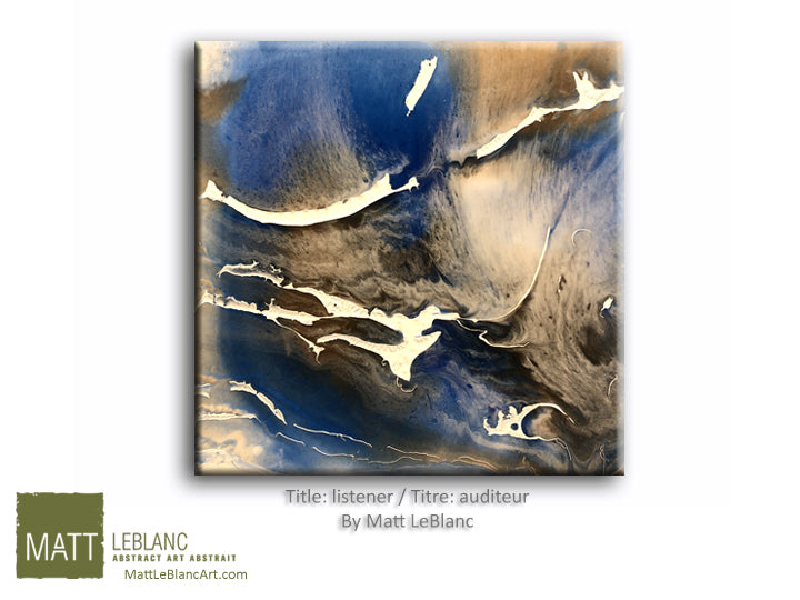 Portfolio - Listener by Matt LeBlanc-12x12