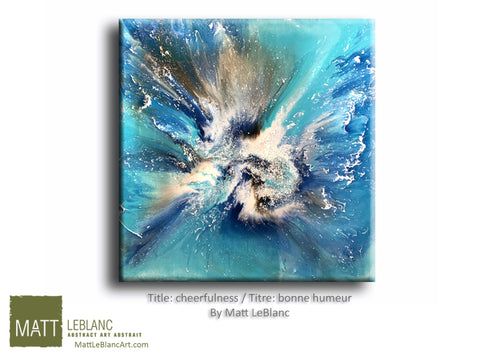 Portfolio - Cheerfulness by Matt LeBlanc Art-36x36