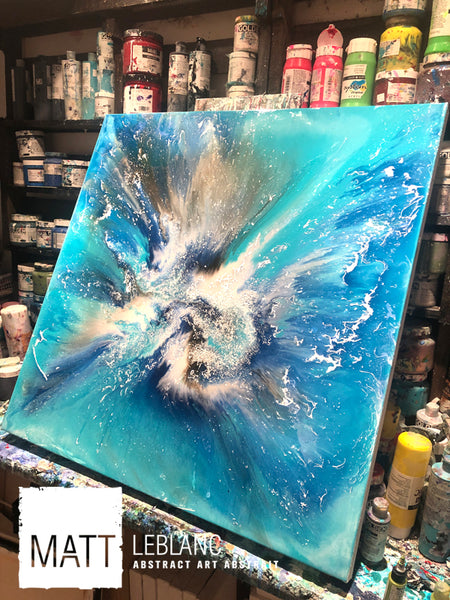 Portfolio - Cheerfulness by Matt LeBlanc Art-36x36