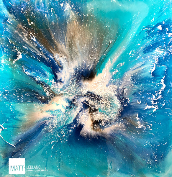 Portfolio - Cheerfulness by Matt LeBlanc Art-36x36