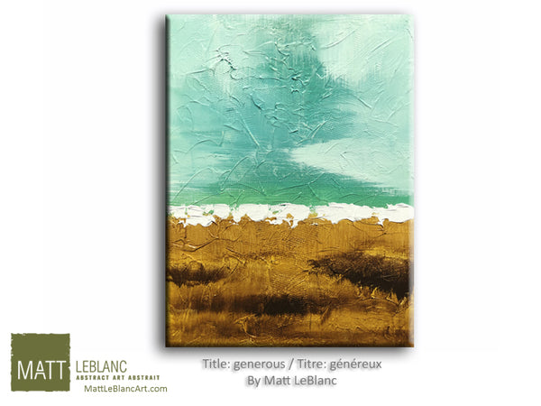 Portfolio - Generous by Matt LeBlanc-16x20