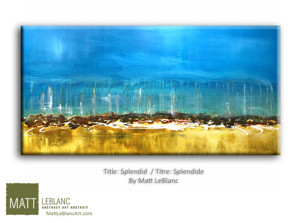 Portfolio - Splendid by Matt LeBlanc Art-24x48