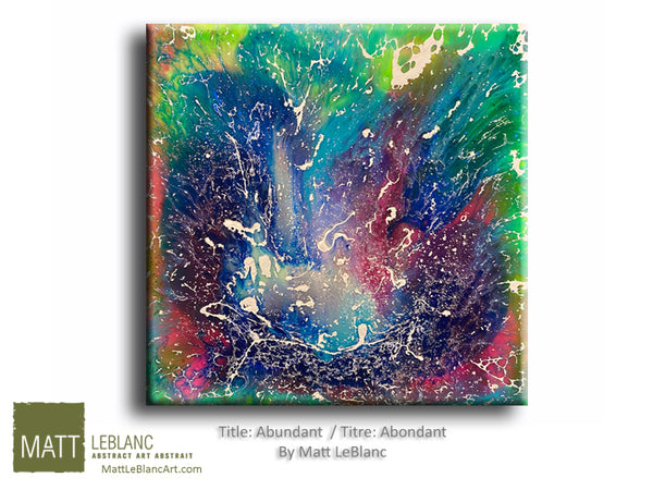 Portfolio - Abundant by Matt LeBlanc Art-30x30