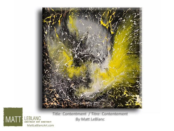 Contentment by Matt LeBlanc Art-30x30