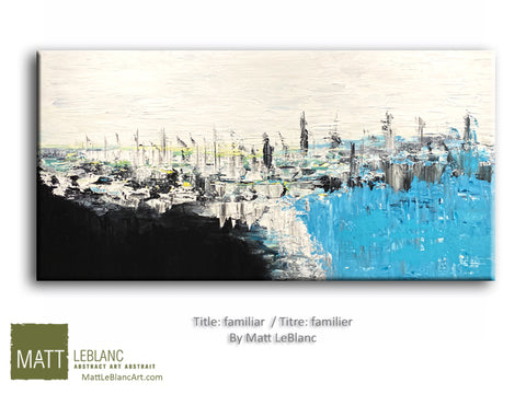 Portfolio - Familiar by Matt LeBlanc Art-24x48