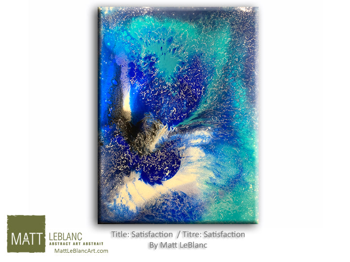 Portfolio - Satisfaction by Matt LeBlanc Art-30x40