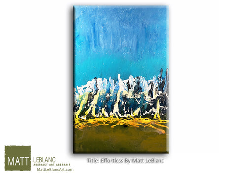 Effortless by Matt LeBlanc Art-24x36