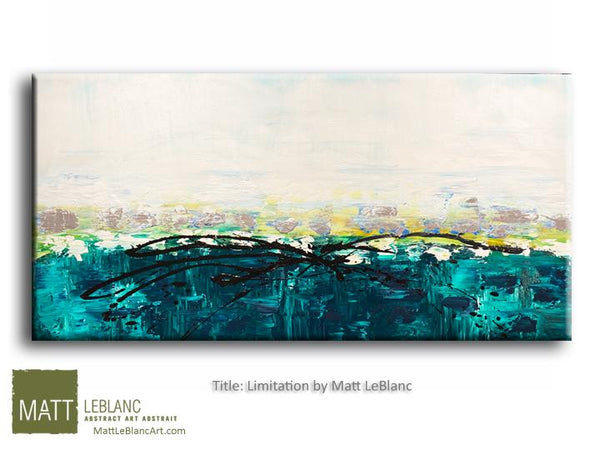 Limitation by Matt LeBlanc Art-24x48