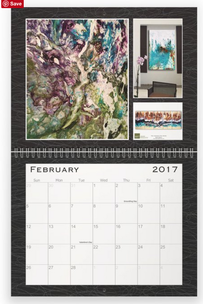 Matt LeBlanc Art 2017 Calendar