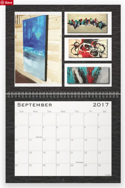 Matt LeBlanc Art 2017 Calendar