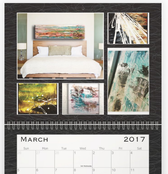 Matt LeBlanc Art 2017 Calendar