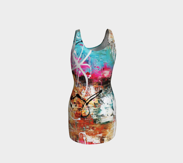 Matt LeBlanc Art Bodycon Dress - 002