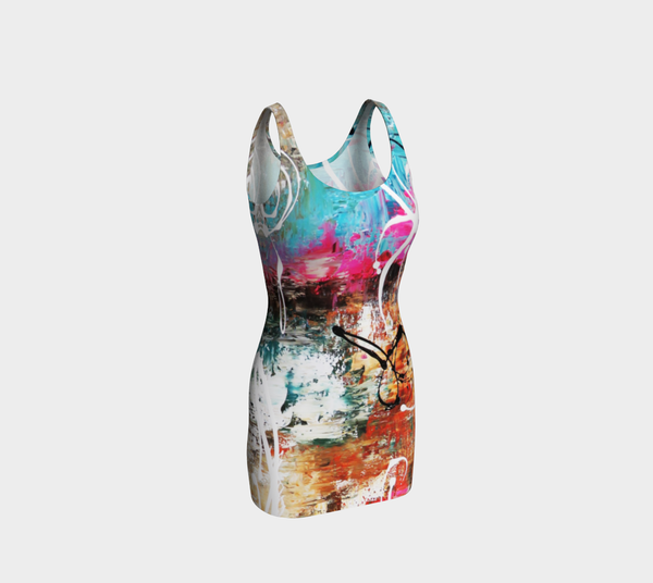 Matt LeBlanc Art Bodycon Dress - 002