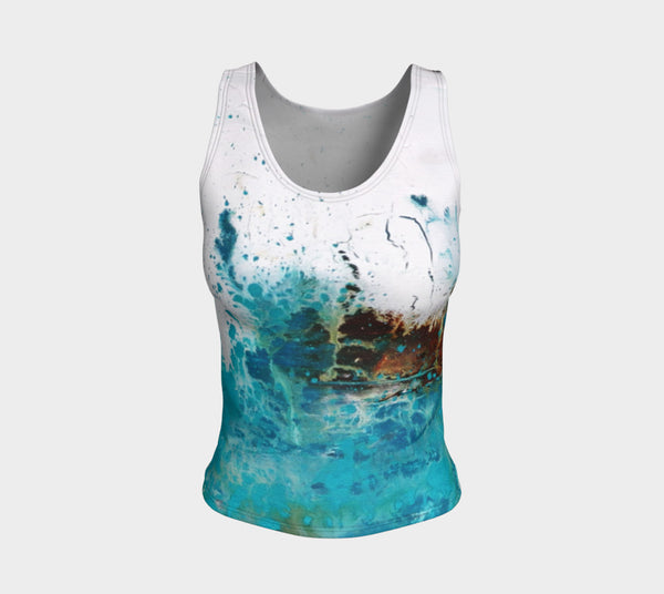 Matt LeBlanc Art REGULAR Fitted Tank Top - Design 001