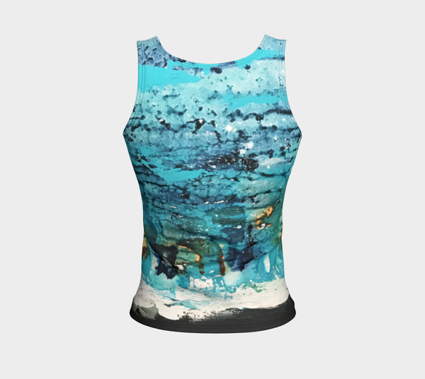 Matt LeBlanc Art REGULAR Fitted Tank Top - Design 007